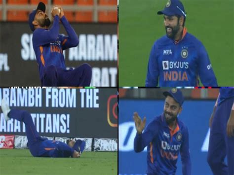 Ind Vs Wi Captain Rohit Sharma Reaction To Virat Kohli Brilliant Catch