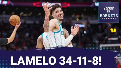 RECAP: LaMelo Ball 34 point Near Triple-Double leads Charlotte Hornets to comeback victory ...