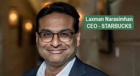 Starbucks Appoints Indian Origin Laxman Narasimhan As Ceo Startup Story