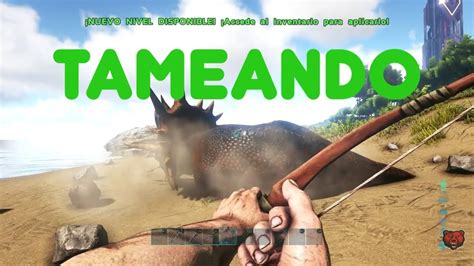 ARK Ps4 Tameando Un Triceratops 2 YouTube