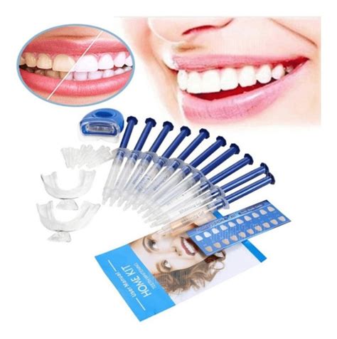 Kit Clareamento Dental Whiteness Clareador Seringas