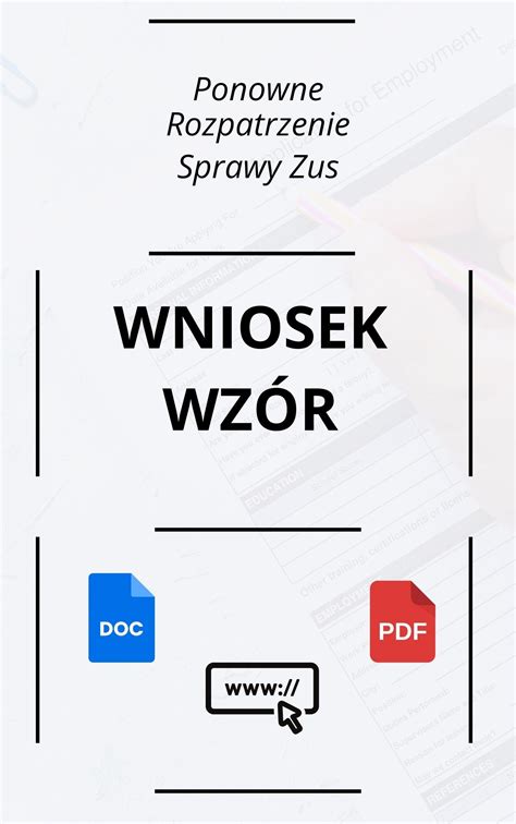 Wniosek O Ponowne Rozpatrzenie Sprawy Zus Wz R