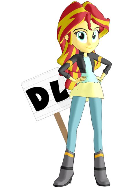 Mmd Eqg Sunset Shimmer Fg Version Model Dl By Karlo Habagat On