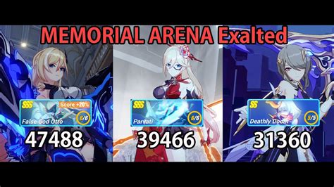 Honkai Impact Seamemorial Arena Exalted Sss Fgo Sss Parvati Ss