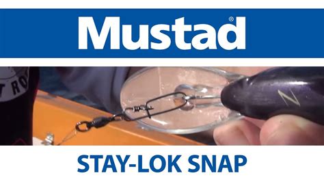 Mustad Staylok Snap Youtube