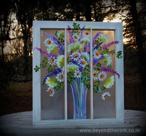 Painted Windows Window Painting Painted Window Art Painting On