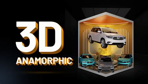 D Anamorphic Content Behance