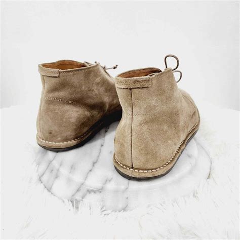 Vince Suede Leather Chukka Desert Boot Lace Up Italy … - Gem