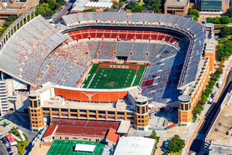 Texas Longhorns Football Stadium Aerial