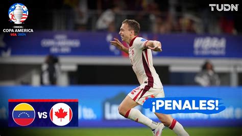 TANDA DE PENALES COMPLETA Venezuela vs Canadá Copa América 2024