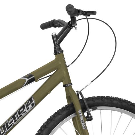 Bicicleta Aro 26 Ultra Bikes Rebaixada Sem Marcha Verde Oliva Fosca