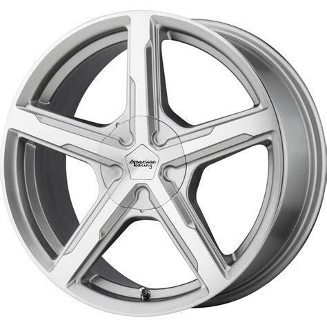 Silver American Racing Wheels For Sale In Sizes Custom Offsets