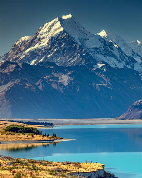 Mount Cook New Zealand Oc 2400x3000 Landscapes Nature Beauty