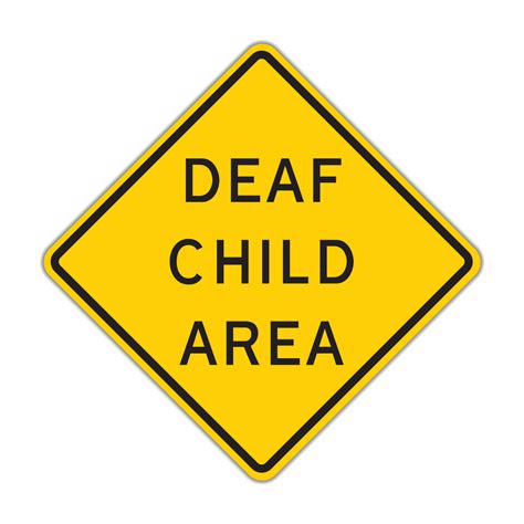 Hw2 6 Deaf Child Area Hall Signs