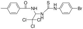 N 1 3 4 BROMO PHENYL THIOUREIDO 2 2 2 TRICHLORO ETHYL 4 METHYL