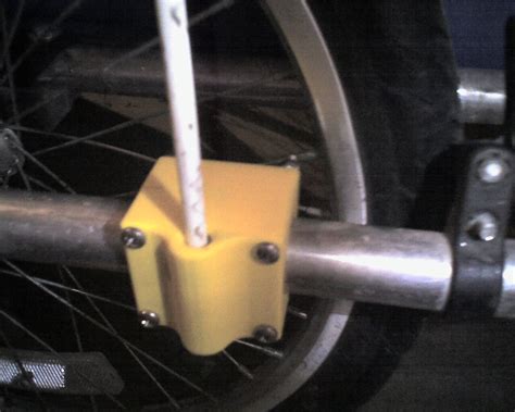 Make A Simple Bike Flag Holder With A 3d Printer 5 Steps Instructables