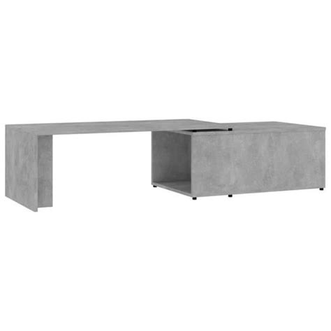 Table Basse Avec Compartiment Rectangulaire Meuble De Salon Bureau