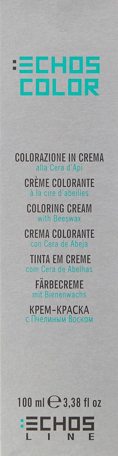 Echosline Echos Color Professional Hair Colouring Cream Natural Light Ash Blonde