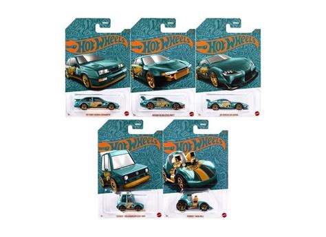 Hot Wheels Set Miniaturas Anivers Rio Anos Verde E Dourado Em Promo O No Buscap
