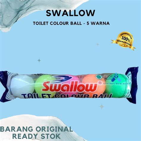 Jual Kamper Swallow Toilet Colour Ball 5 Colour Kamper Toilet 5 Warna