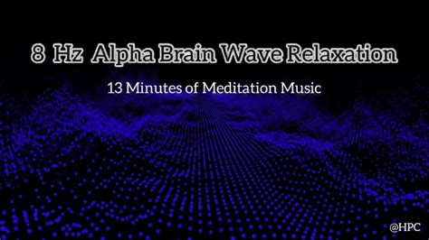 Binaural Beats 8 Hz Alpha Brain Wave Relaxation Youtube