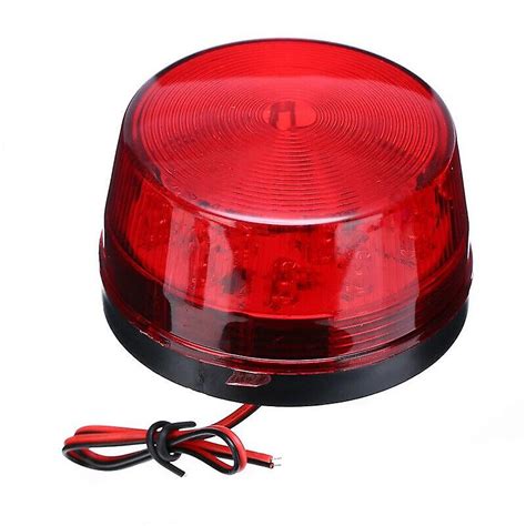 Universal Signal Light 12V LED Strobe Beacon Emergency Alarm Warning