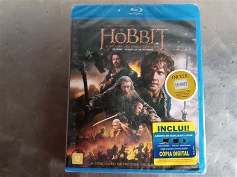 Blu Ray O Hobbit A Batalha Dos Cincos Ex Rcitos Dublado