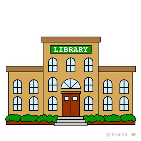 Library Building Clip Art Free Png Image｜illustoon