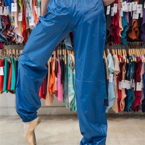 Bright Blue Dance Trash Bag Pants Mp5003 Atelier Della Danza Mp