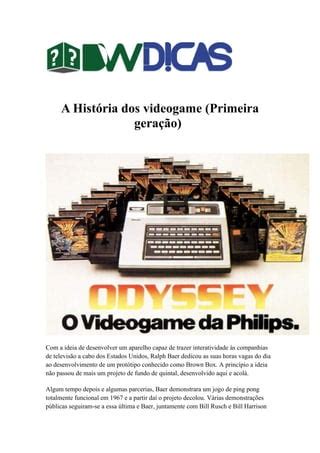 A história dos videogame PDF