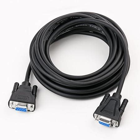 Dtech Db Rs Pin Serial Cable Male To Female Port Extension Null