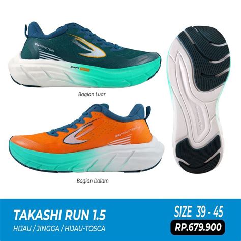 Jual Sepatu Lari Running 910 Nineten Takashi Run 1 5 Shopee Indonesia