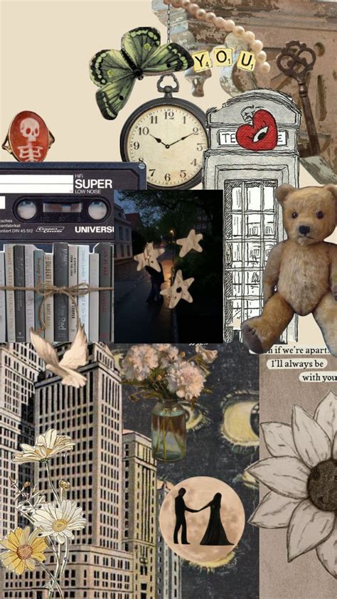 A Collage Of Images With Teddy Bears Flowers And Other Things In The