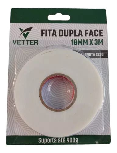 Cinta Adhesiva Doble Cara Espuma Vetter Dupla Face Fita Banana 3m X