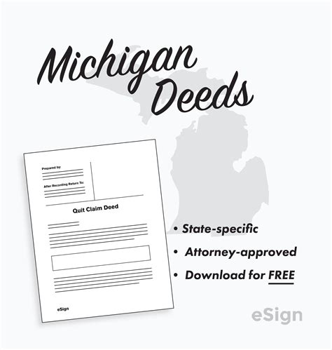 Free Michigan Deed Forms