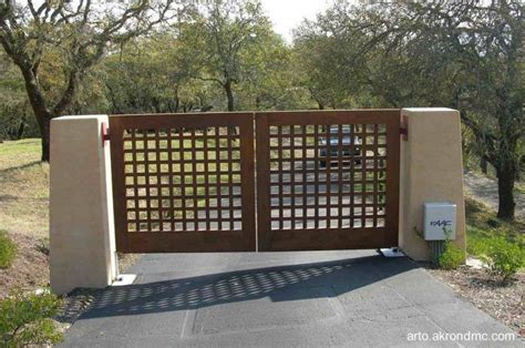 Portones Modernos Para Casas Arquitectura De Casas Wooden Gate Plans