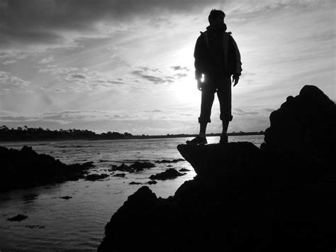 Silhouette At The Beach Free Photo Download Freeimages