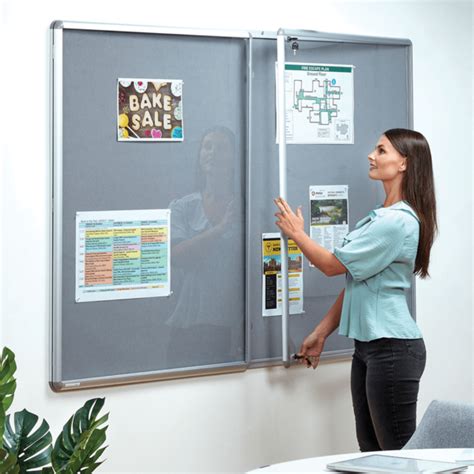 SmartShield Lockable Noticeboard Magiboards