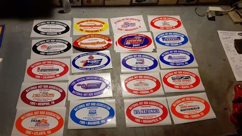 Vintage NHRA stickers these are sold | The H.A.M.B.