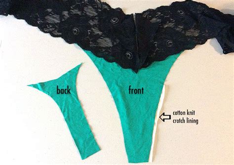 Printable Diy Thong Sewing Pattern