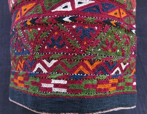 Afghanistan Ersary Kisil Ayak Turkmen Ceremonial Womans Hat