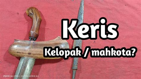 Keris Tombak Kelopak Mahkota Koleksi Pusaka Tosan Aji Yang Sangat