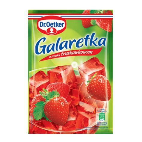 Galaretka truskawkowa 72g Dr Oetker Sklep Społem Kielce