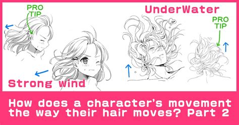 How Does A Characters Movement Affect The Way Their Hair Moves Part 2