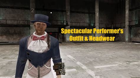 Fallout 76 Spectacular Performers Outfit And Headwear Review Youtube