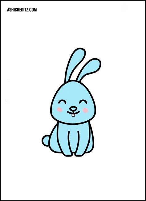 How To Bunny Rabbit Drawing Tutorial