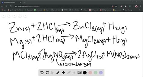 SOLVED In This Worksheet You Will Analyze The Reaction Between Solid