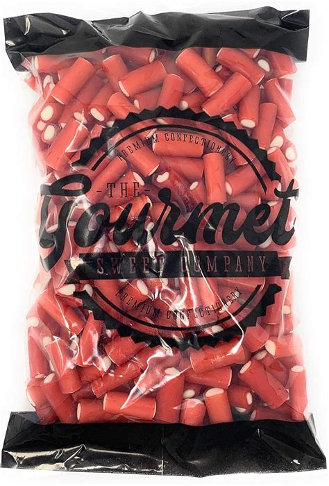 Strawberry Pencil Bites 1kg Share Bag By The Gourmet Sweet Company