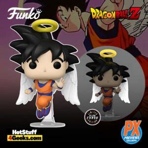 New Dbz Goku With Wings Funko Pop With Glow Chase Px