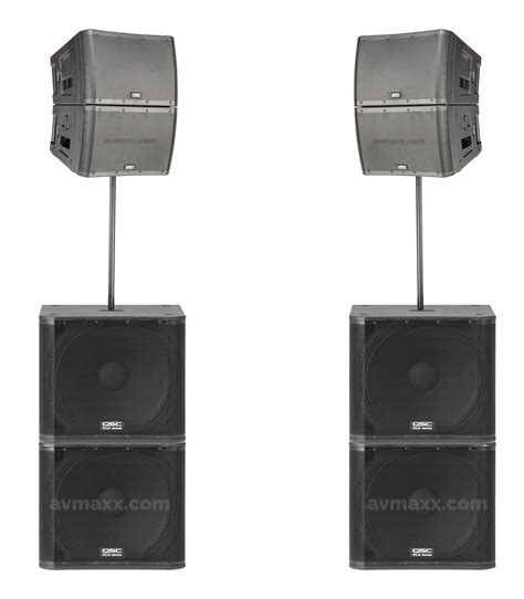 Qsc Line Array Package Deal Line Array Speakers Chicago Dj Shop